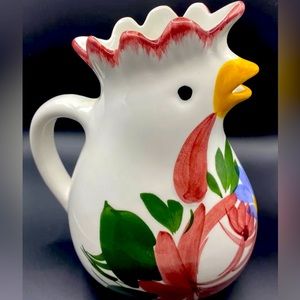 Vintage Pizzato Rooster Pitcher - Made in Italy